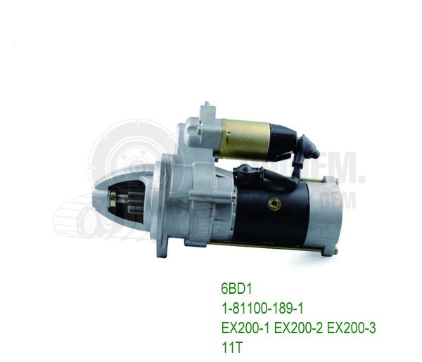 Стартер ISUZU 6BD1/ EX200-1,EX200-2,EX200-3